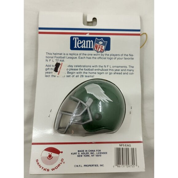 Santa's World NFL Philadelphia Eagles Christmas Tree Ornament NF5/EAG - Picture 2 of 6